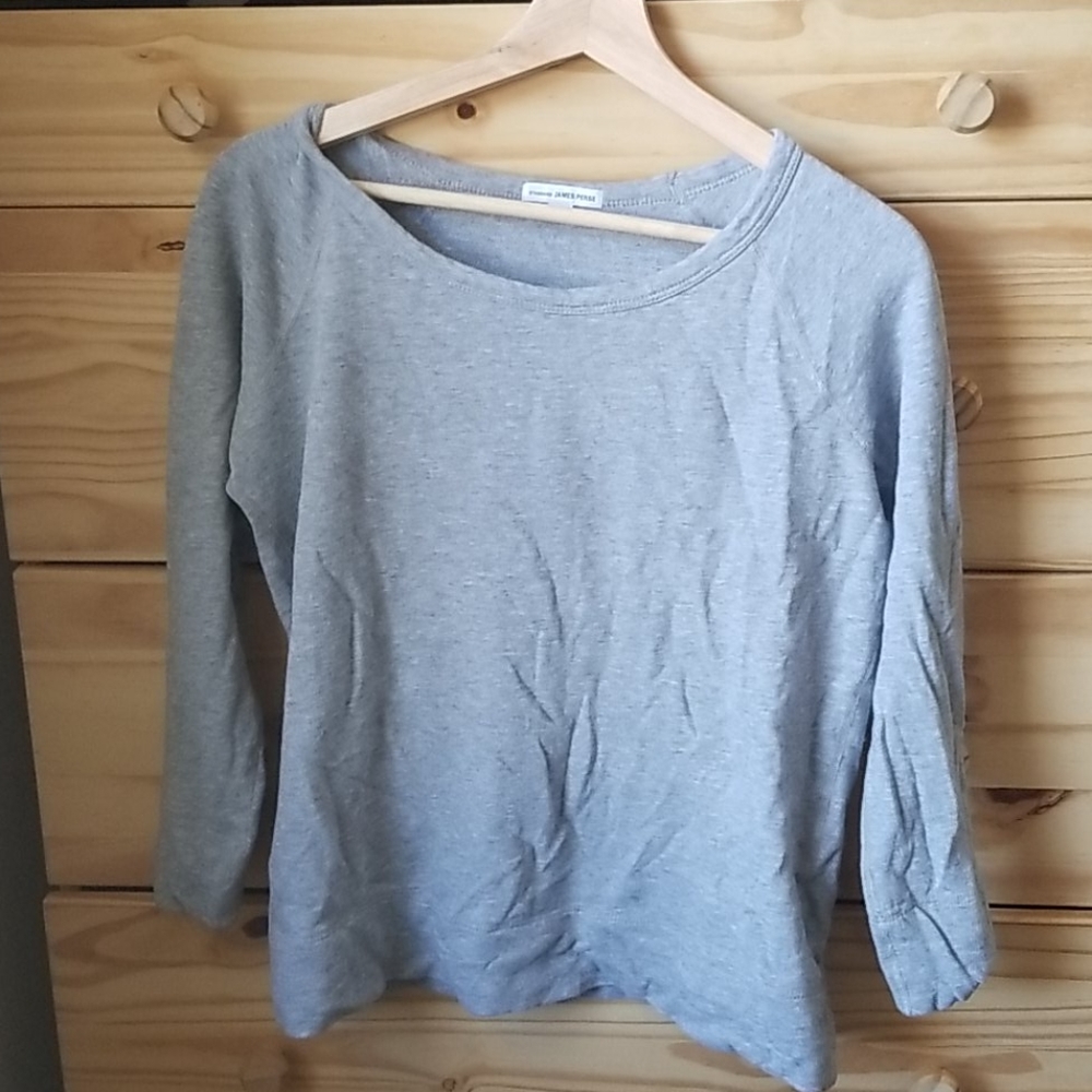 James Perse Grey sweatshirt tee